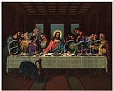 picture of the last supper by Leonardo da Vinci